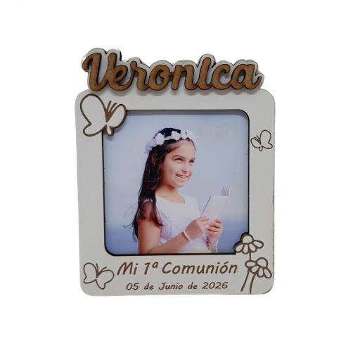 ​Marco de Fotos Comunión mariposas: Un Detalle Único y Original que podrás personalizar a tu gusto [2]