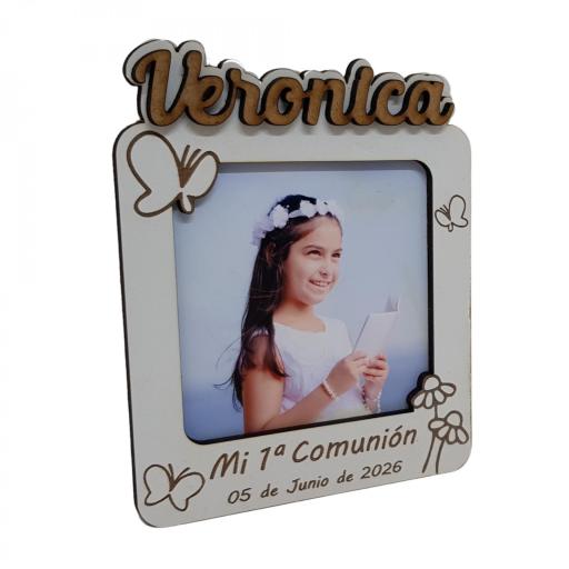 ​Marco de Fotos Comunión mariposas: Un Detalle Único y Original que podrás personalizar a tu gusto [1]