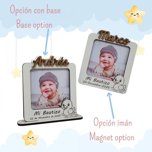 ​Marco de Fotos Bautizo: Un Detalle Único y Original que podrás personalizar a tu gusto [3]