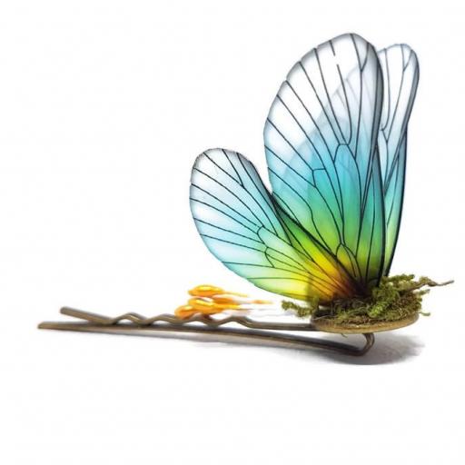 Horquillas Mariposas: Elegancia Primaveral y Veraniega para Comuniones y Días Especiales [1]