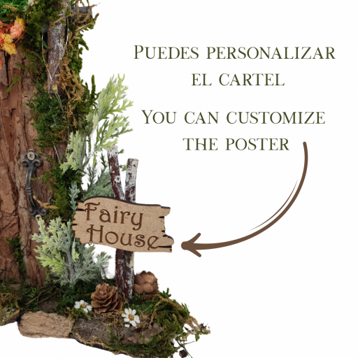 Puerta de Hadas Mágica Personalizada, para amantes de la fantasía y las hadas. [1]