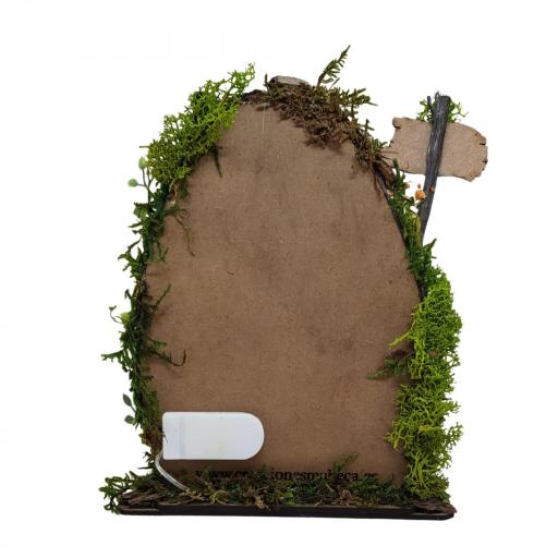 Puerta de Hadas Mágica Personalizada – Artesanía con Luz LED y Materiales Naturales [1]