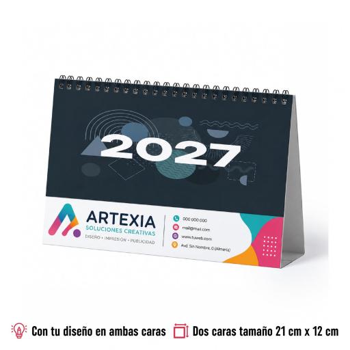 Almanaques de Mesa con Anillas 2027 [2]