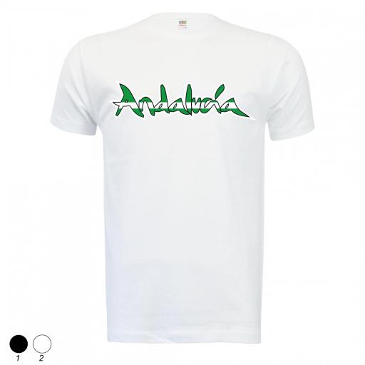 Camiseta Andalucía bandera [0]