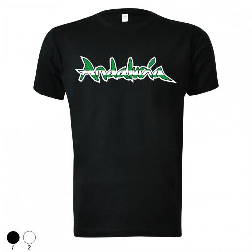 Camiseta Andalucía bandera [1]