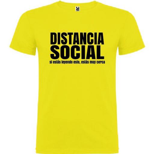Camiseta Distancia Social
