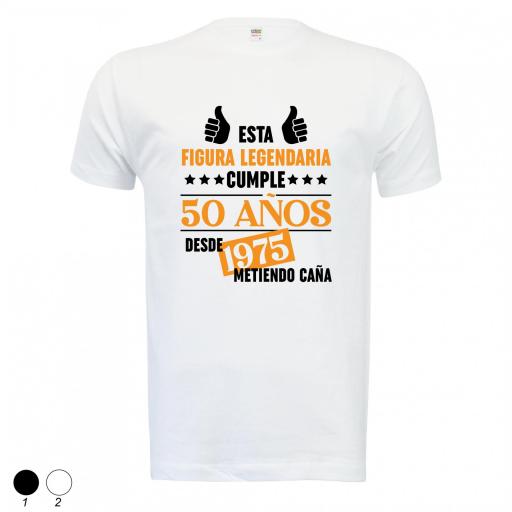 Camiseta cumpleaños figura legendaria metiendo caña [1]