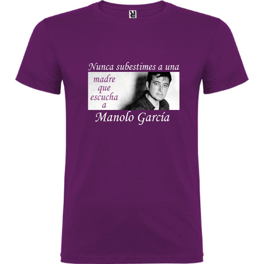 Camiseta Madre que escucha a Manolo García - MODELO UNISEX