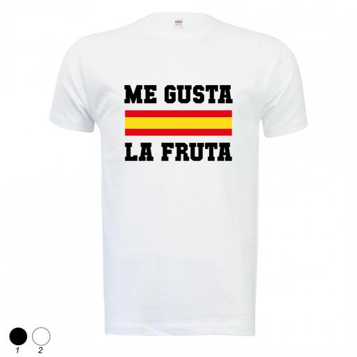 Camiseta España me gusta la fruta [1]