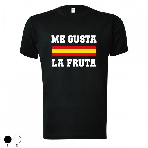 Camiseta España me gusta la fruta [0]
