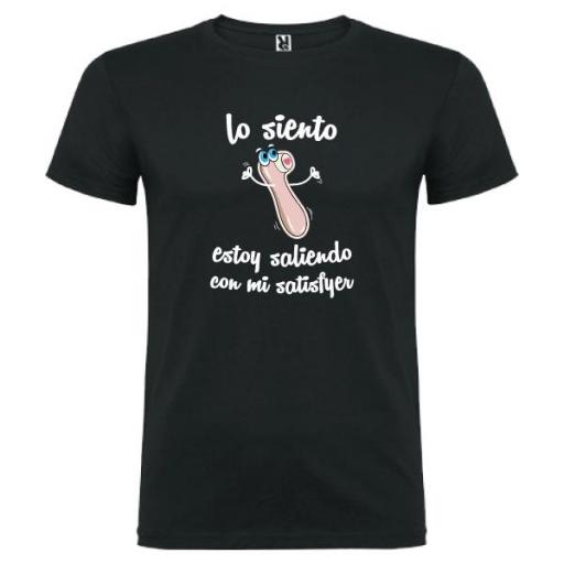 Camiseta Estoy Saliendo con mi Satisfyer (Unisex) [0]