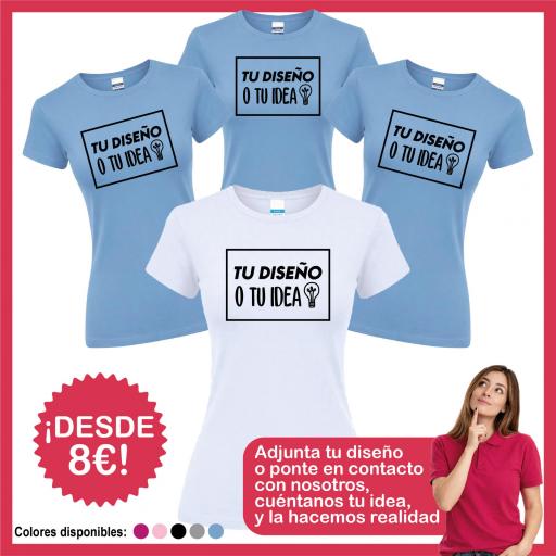 Camisetas Despedida Soltera Personalizadas con tu diseño o cuéntanos tu idea ¡Desde 8€! [1]