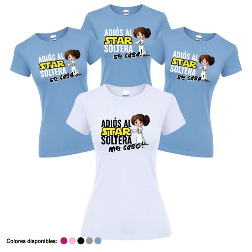 Camisetas Despedida Soltera Star Warss  ¡Desde 8€! [3]