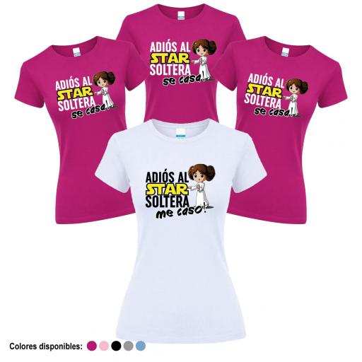 Camisetas Despedida Soltera Star Warss  ¡Desde 8€! [1]