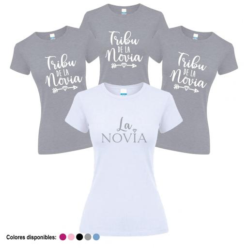 Camisetas Despedida Soltera  Tribu de la Novia ¡Desde 8€! [2]