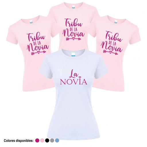 Camisetas Despedida Soltera  Tribu de la Novia ¡Desde 8€! [3]