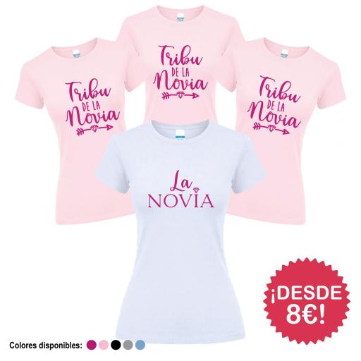 Camisetas Despedida Soltera  Tribu de la Novia ¡Desde 8€! [3]