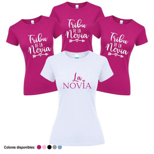 Camisetas Despedida Soltera  Tribu de la Novia ¡Desde 8€! [1]