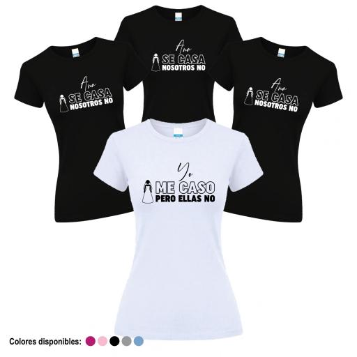 Camisetas Despedida Soltera Yo Me Caso Ellas No ¡Desde 8€! [1]