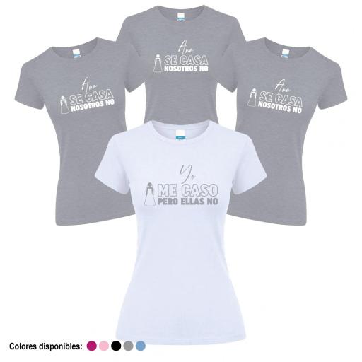 Camisetas Despedida Soltera Yo Me Caso Ellas No ¡Desde 8€! [4]