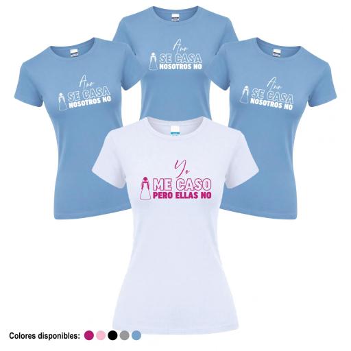Camisetas Despedida Soltera Yo Me Caso Ellas No ¡Desde 8€! [3]