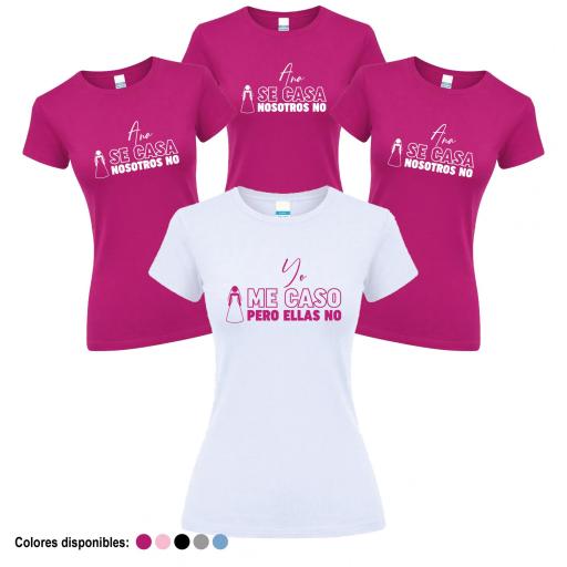 Camisetas Despedida Soltera Yo Me Caso Ellas No ¡Desde 8€! [2]