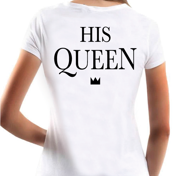 Camiseta Básica His Queen
