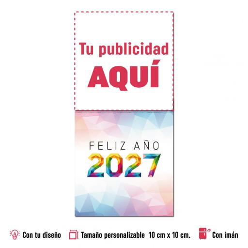 Almanaques con Imán para Nevera 10 cm x 20 cm 2027 [1]