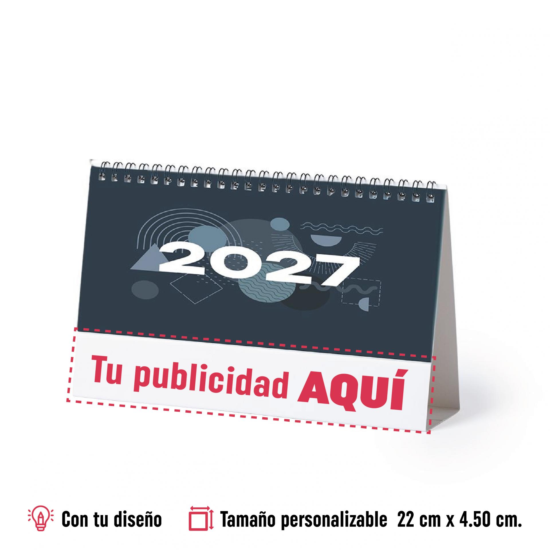 Almanaques de Mesa con Anillas 2027