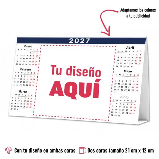 Almanaques de Mesa Semestral 2027