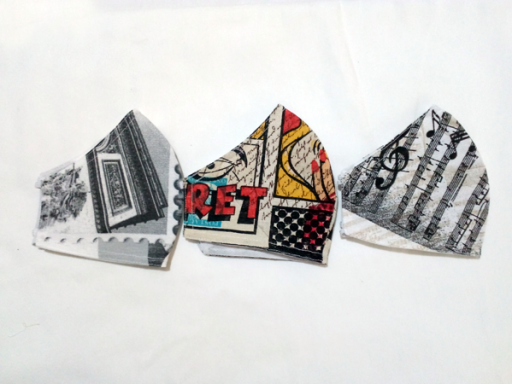 PACK DE 3 MASCARILLAS CUADROS-MUSICAL-COMIC [0]