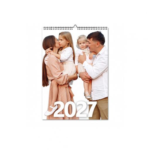 Calendario de Pared Personalizado con Fotos 2027 [2]