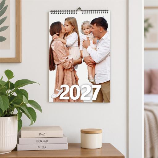 Calendario de Pared Personalizado con Fotos 2027 [1]