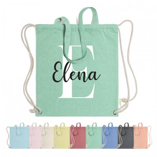 Pack Mochilas de Tela Personalizadas Recordatorio Comunión 