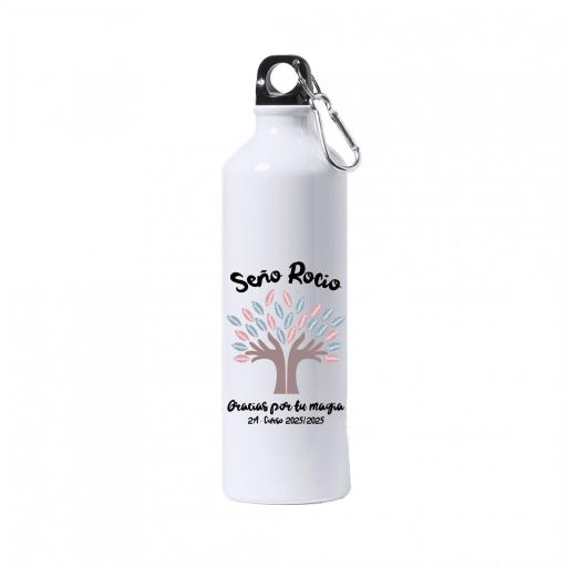 Botella Personalizada Dibujo Arbol con Nombres Alumnos [0]