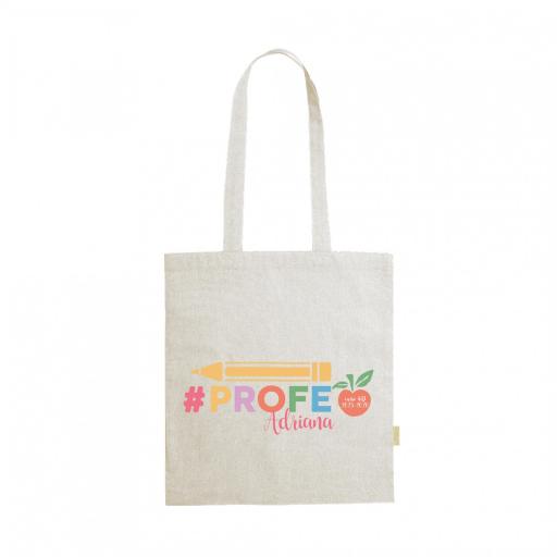 Bolso  Personalizado Maestra con Nombre Colorido [0]