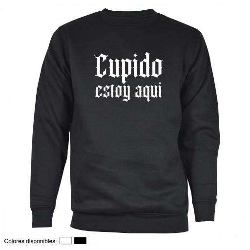 Sudadera Cupido Estoy Aquí [1]