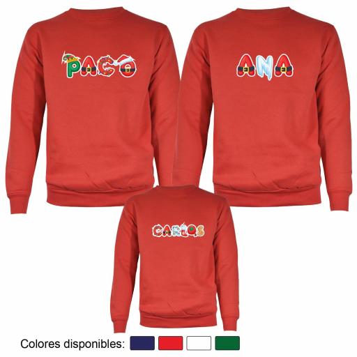 3 Sudaderas Navidad Nombres Estilo Navideño 2 [2]