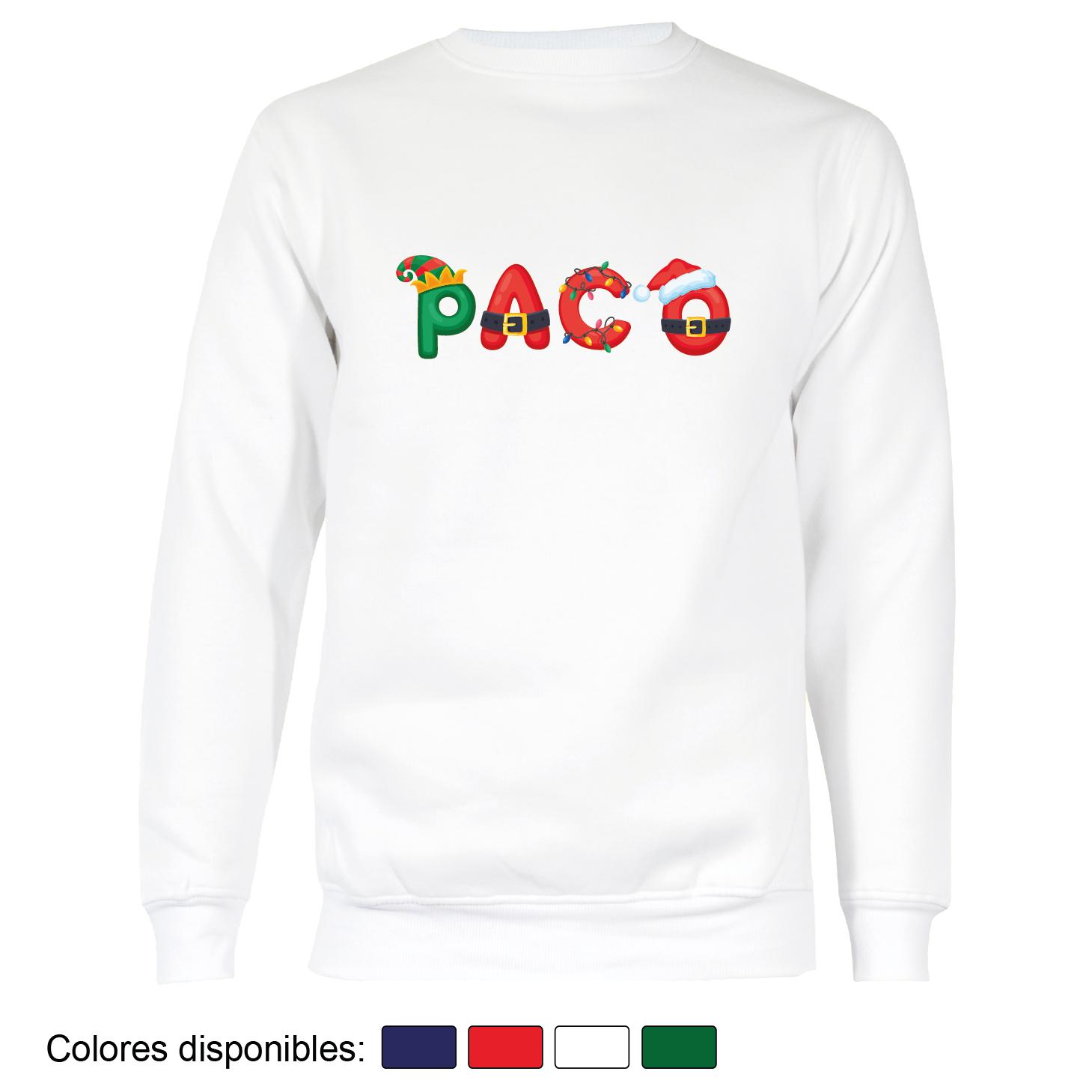 1 Sudadera Navidad Nombres Estilo Navideño 2