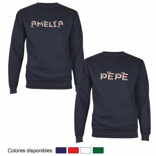 2 Sudaderas Navidad Nombres Estilo Navideño [1]