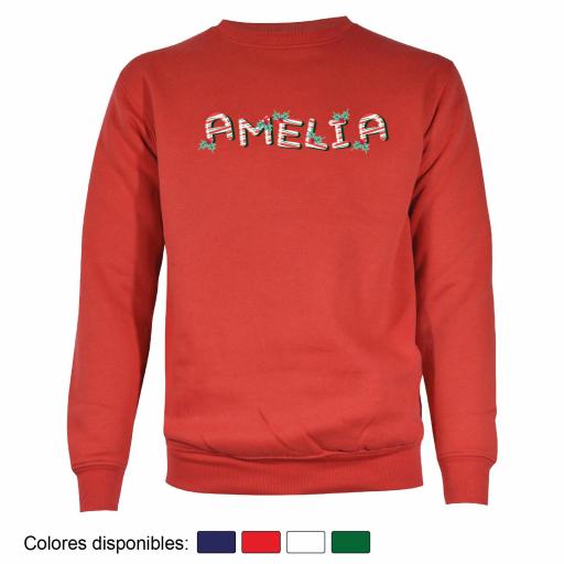 1 Sudadera Navidad Nombres Estilo Navideño [1]
