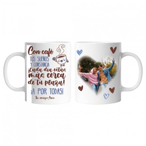 Taza personalizada frase para opositor [0]