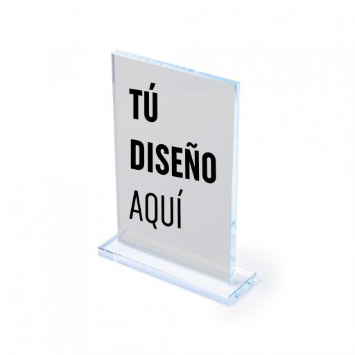 Trofeo - Placa de cristal Personalizada Rectangular [1]