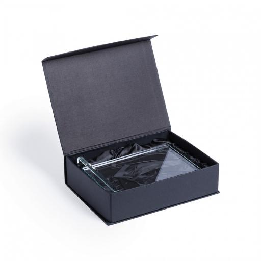 Trofeo - Placa de cristal Personalizada Rectangular [2]