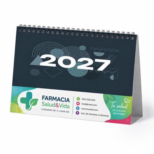 Almanaques de Mesa con Anillas 2027 [4]