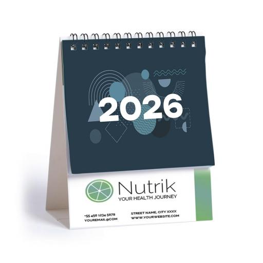 Almanaques de Mesa con Anillas Mini 10 cm 2026 [1]