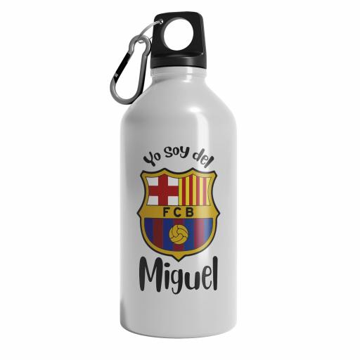 Botella agua personalizada con tu Equipo de Fútbol [1]