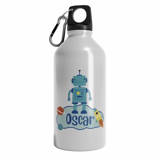 Botella agua personalizada Dibujos Aventuras