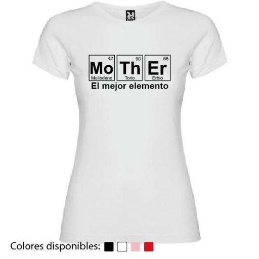 Camiseta Mother, El Mejor Elemento [3]
