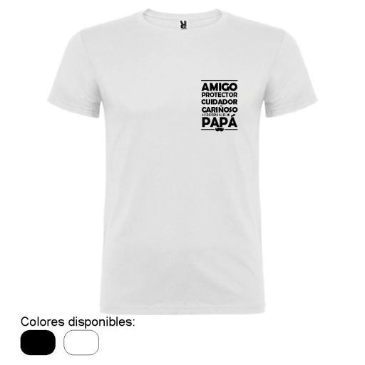 Camiseta Personalizada Papá Palabras Bolsillo [1]